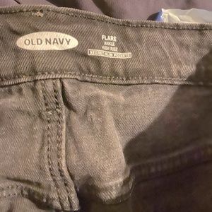 Flare Ankle high rise old navy jeans